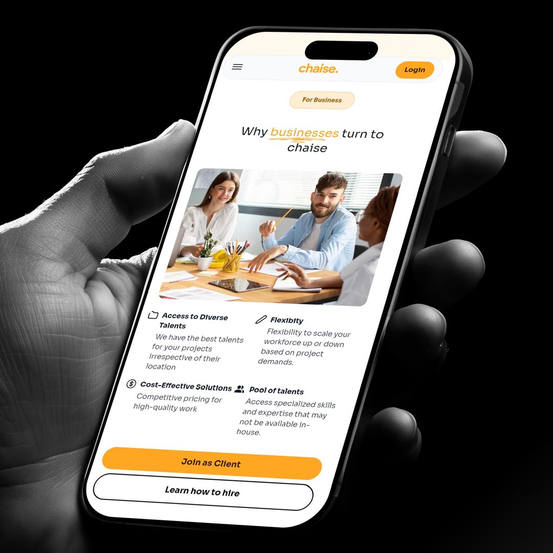 Chaise business marketplace experience
