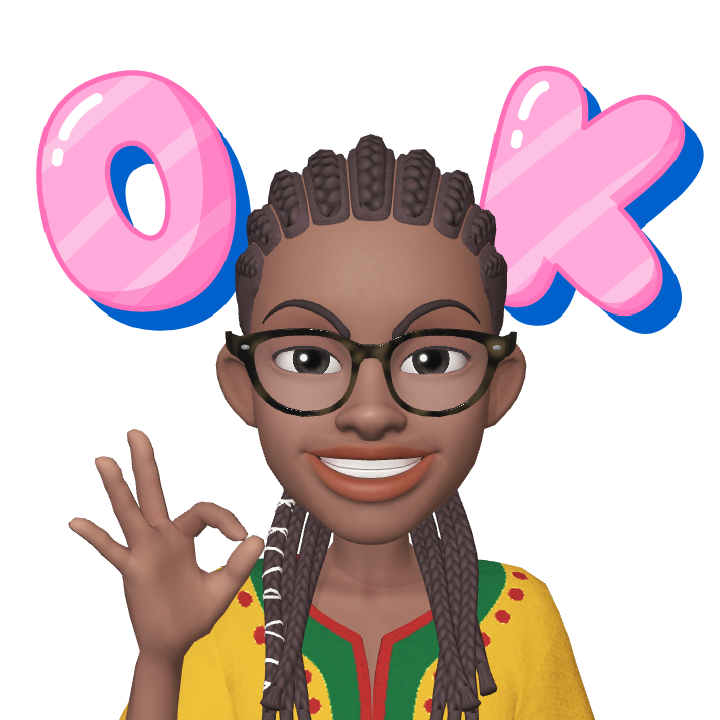 Custom avatar making okay gesture