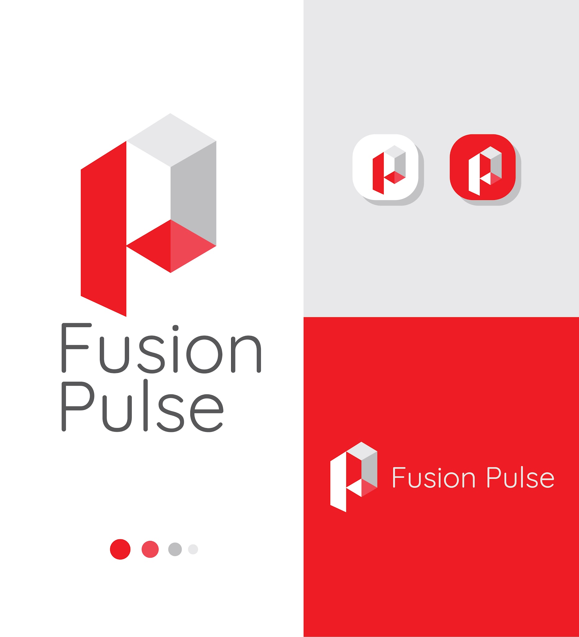 Fusion Pulse brand identity presentation