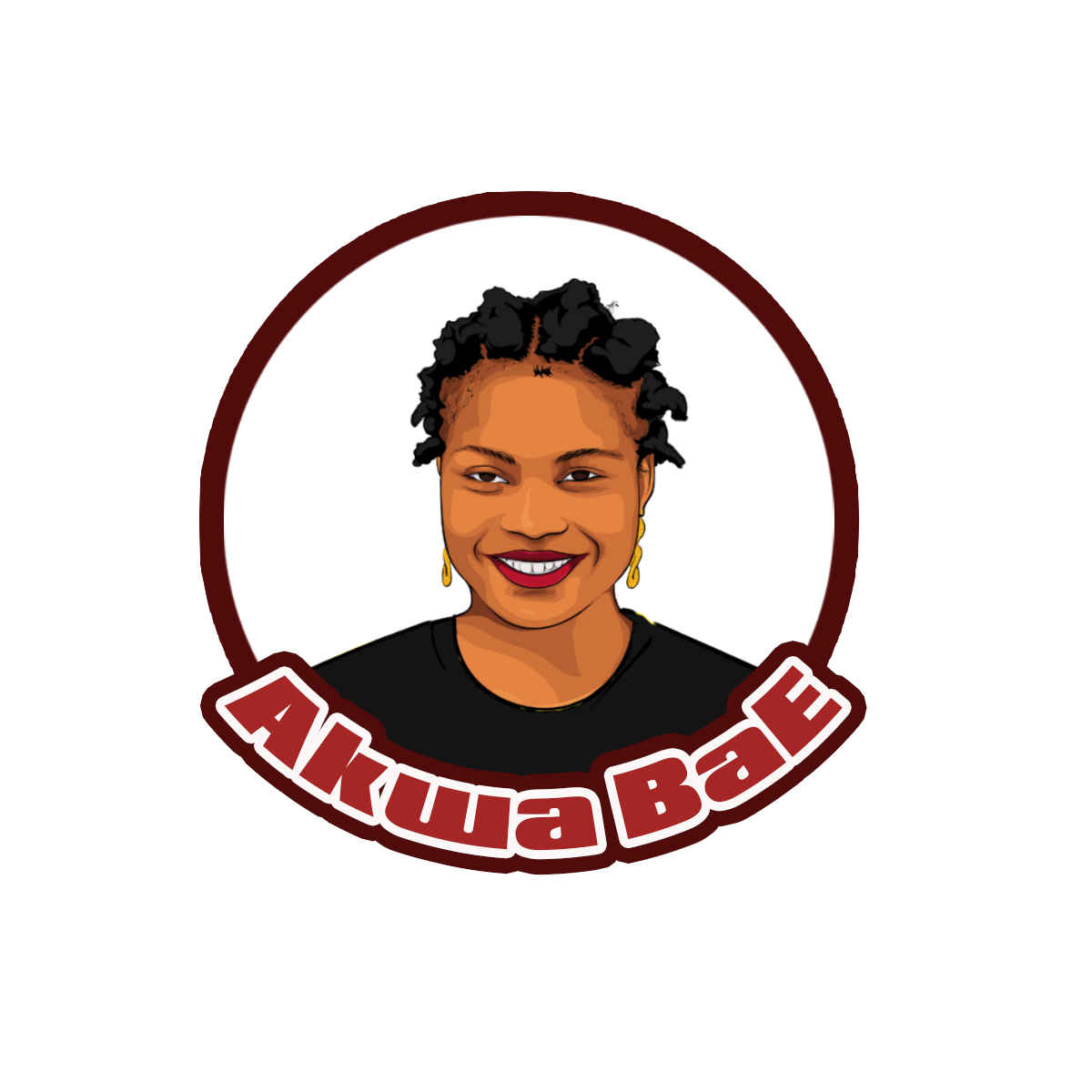 Akua Bae illustrated identity